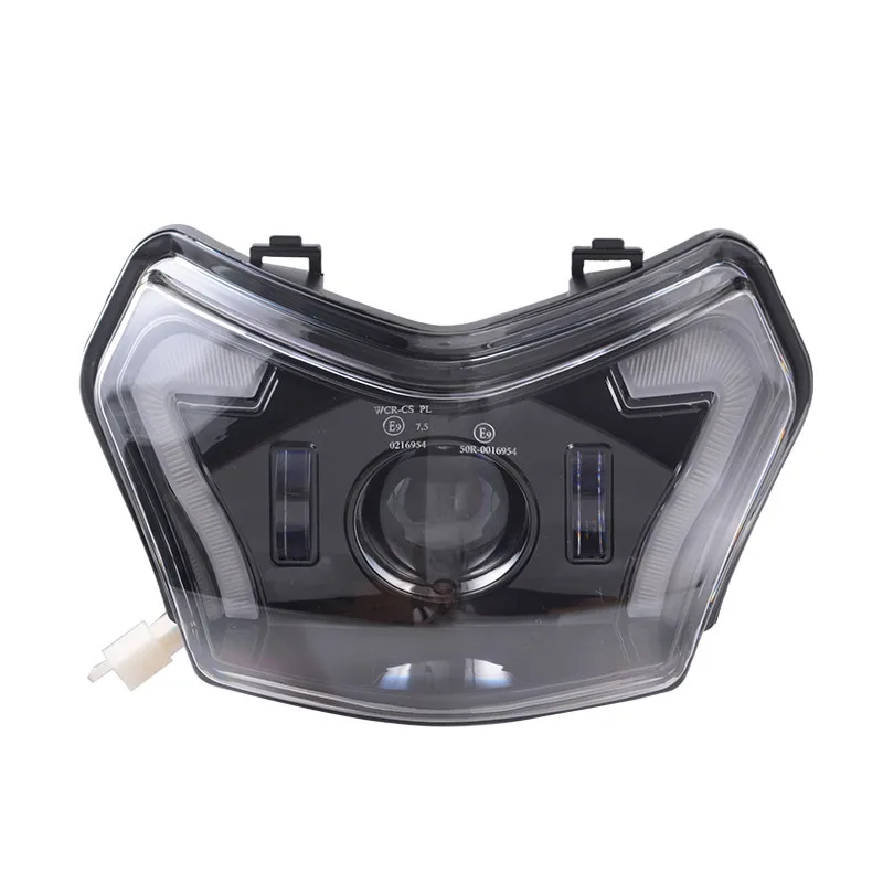 YongJin LED Headlight with High/Low Beam Front Lamp with DRL For Honda Motorcycles