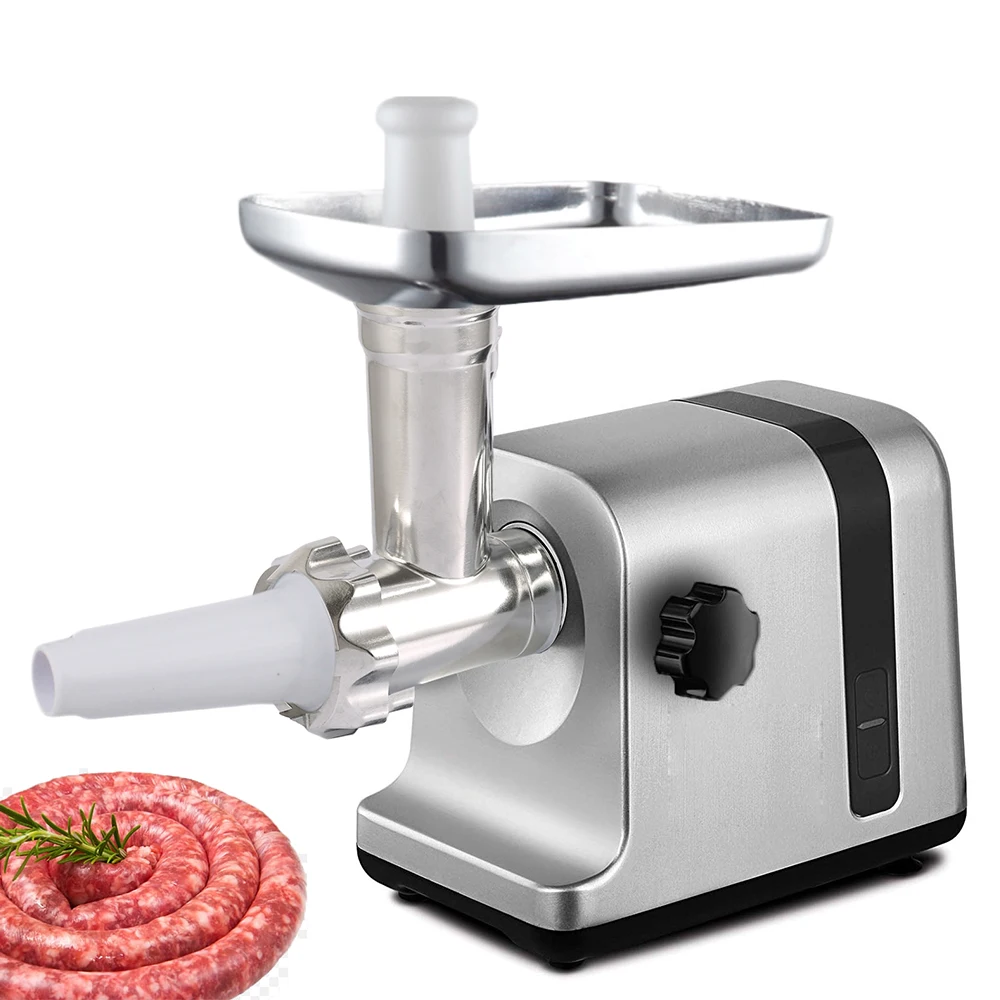 All metal housing Food Processing Machine  Sausage Stuffer Kits Electric Meat Mincer Grinder