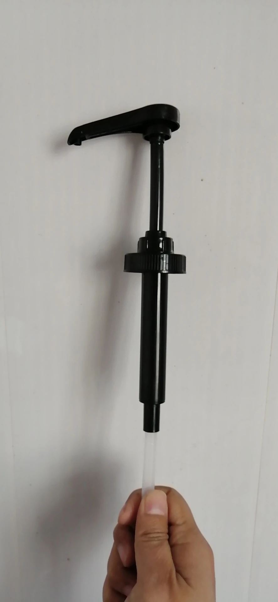 High quality 38mm food grade syrup plastic pump dispenser