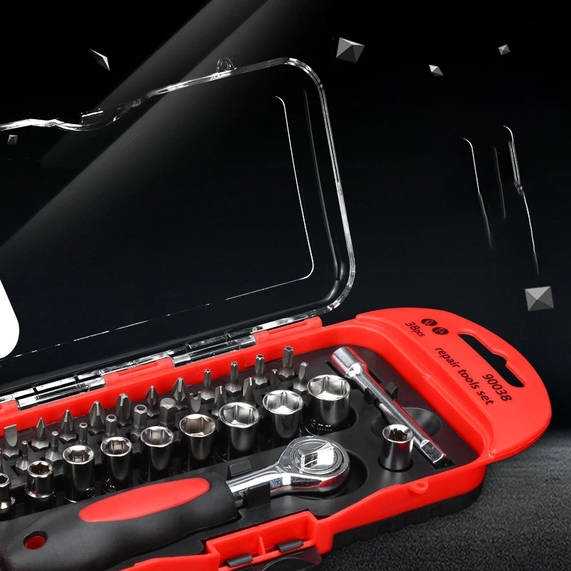 Hot Selling Universal Magnetic Ratchet Screwdriver Set 10 Impact Bits Best Unique Tool Gift Diy Socket Set For Men