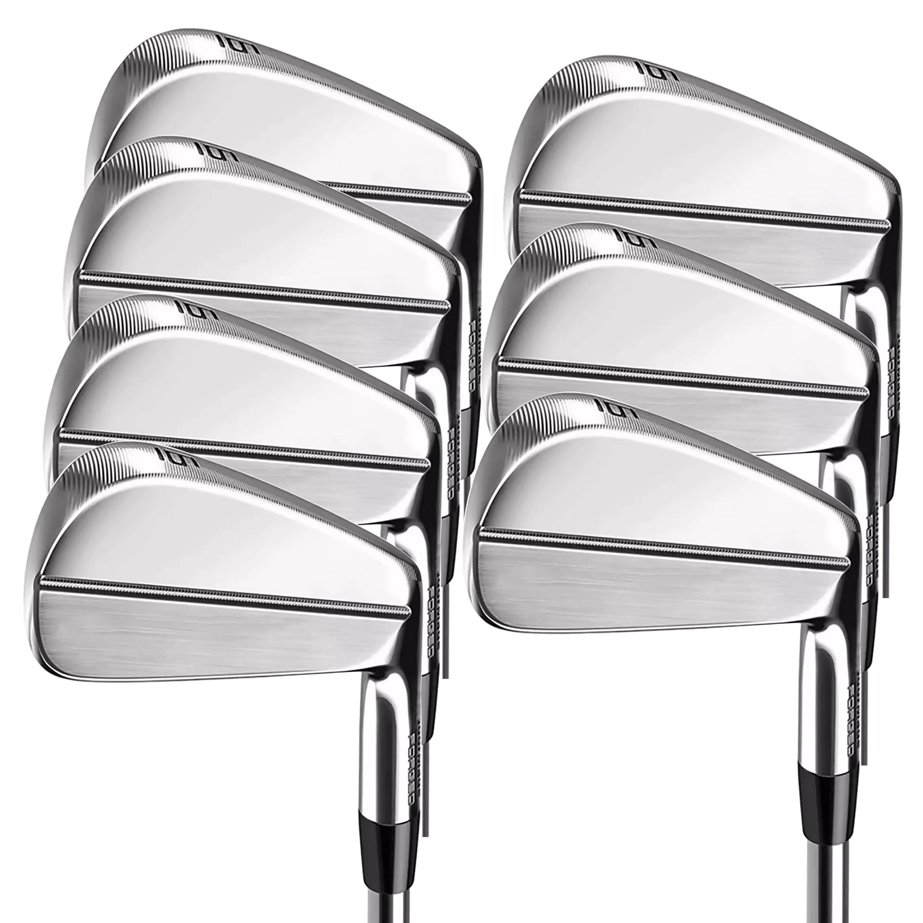 Forged Blade Golf Clubs Iron Sets with Forged Design for Enhanced Performance Silver Black Golf Irons Set