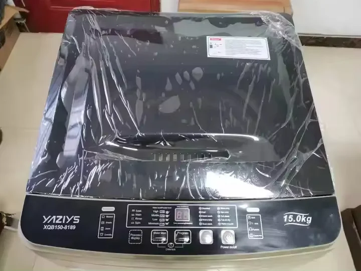 Hot selling home and school use 15 kg high-capacity washing and drying top load fully automatic wave wheel washing machine