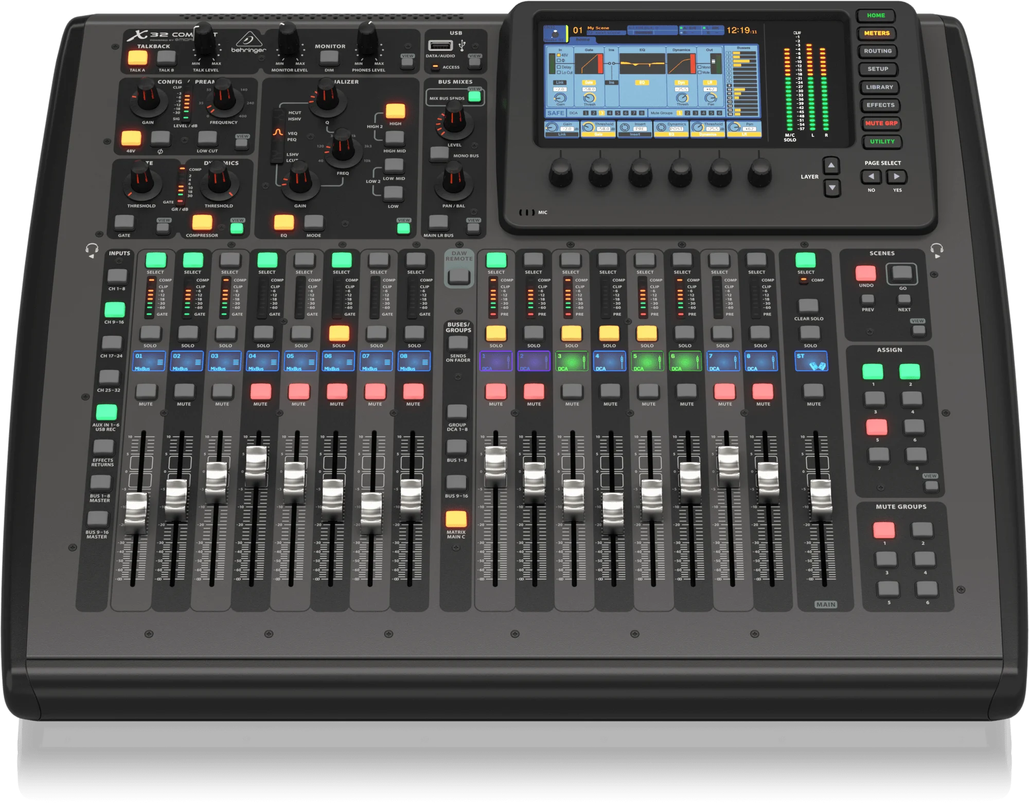 Behringer X32 Compact 16 XLR линейный микшер звуковая система цифровой контроллер