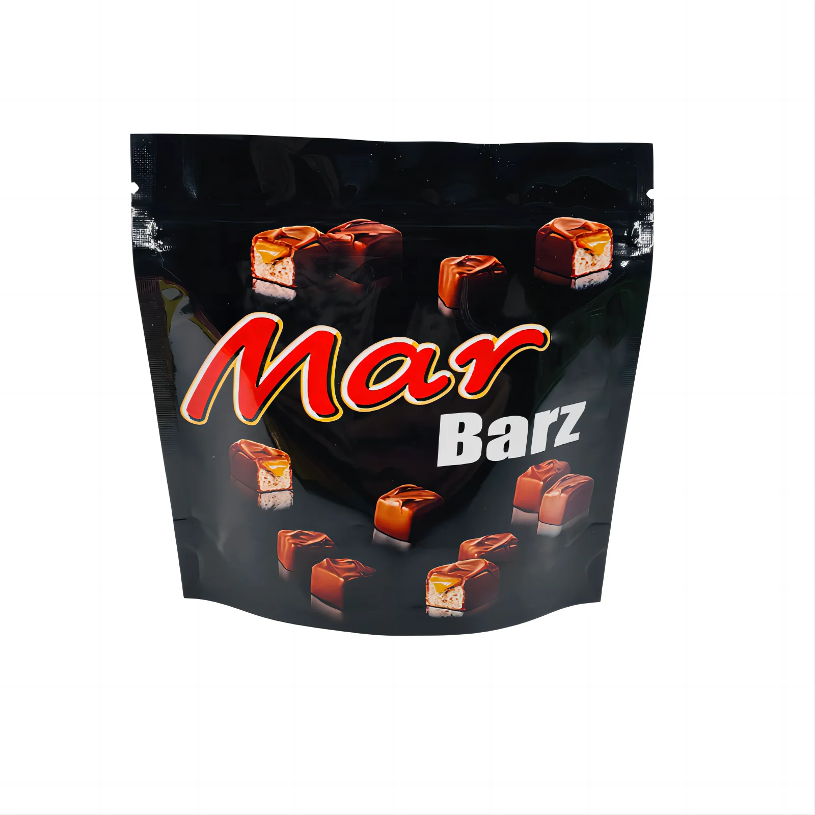 Newest Glossy Stand Up Heat Sealable Edible Gummies Cereal Mylar Package Bags 600mg cookie packaging