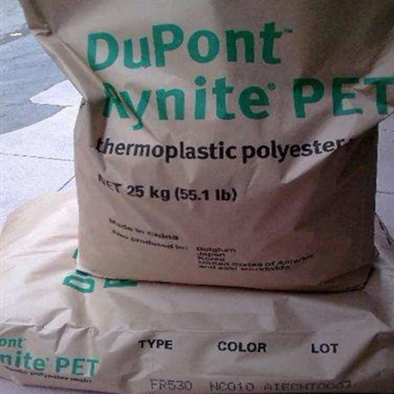 Discount price PET-FR530 plastic resin and virgin PET granule raw material used for car parts