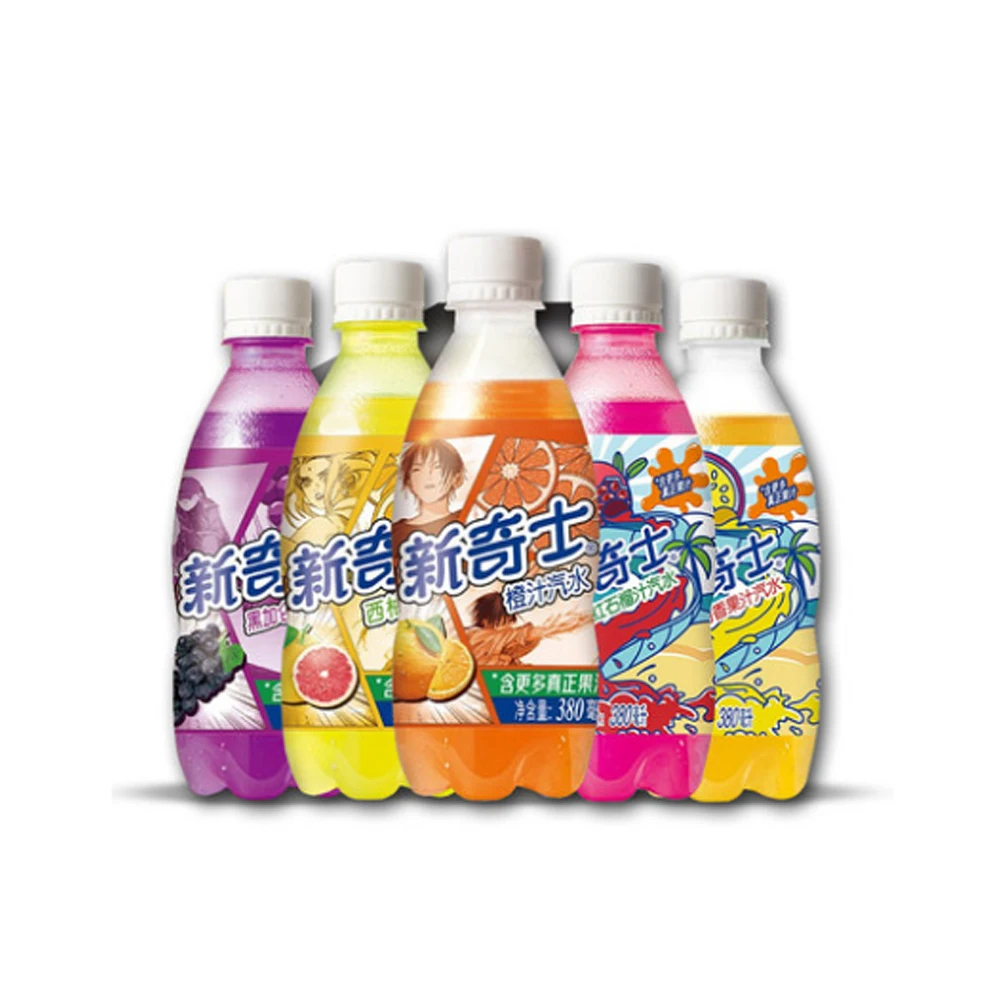 Горячая Распродажа бутылки 380 мл Sunkist оптовая продажа фруктовый сок для