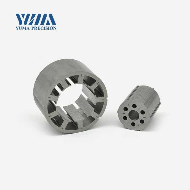 Customizable motor rotor and stator laminated iron core stamping for generator