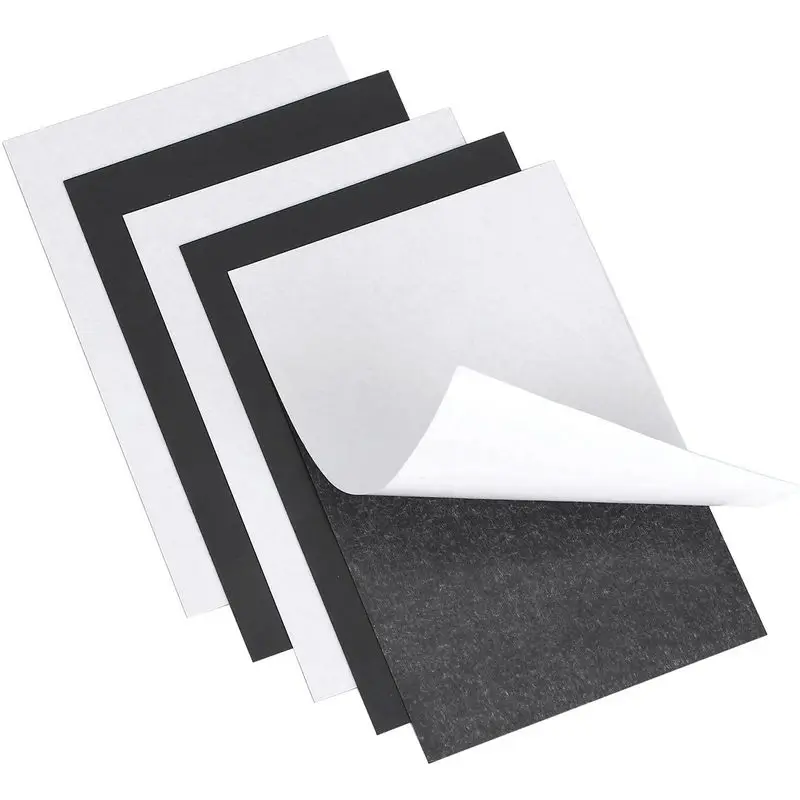 Магнитная бумага с сильными самоклеящимися магнитными листами для фото и изображений