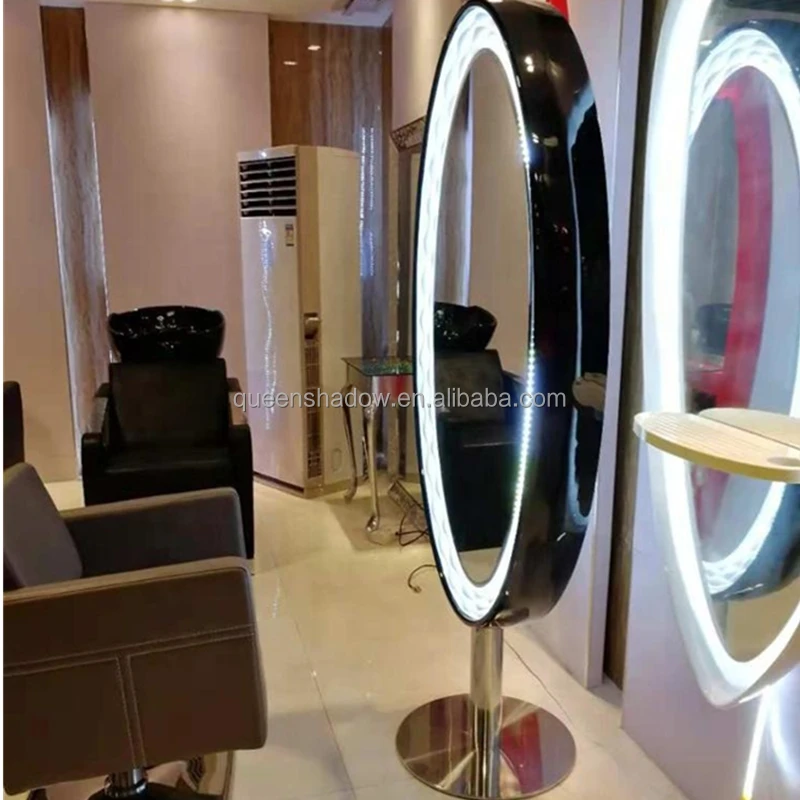 Salon Furniture Factory Price hair salon mirror station Styling Mirror Station With Led Light