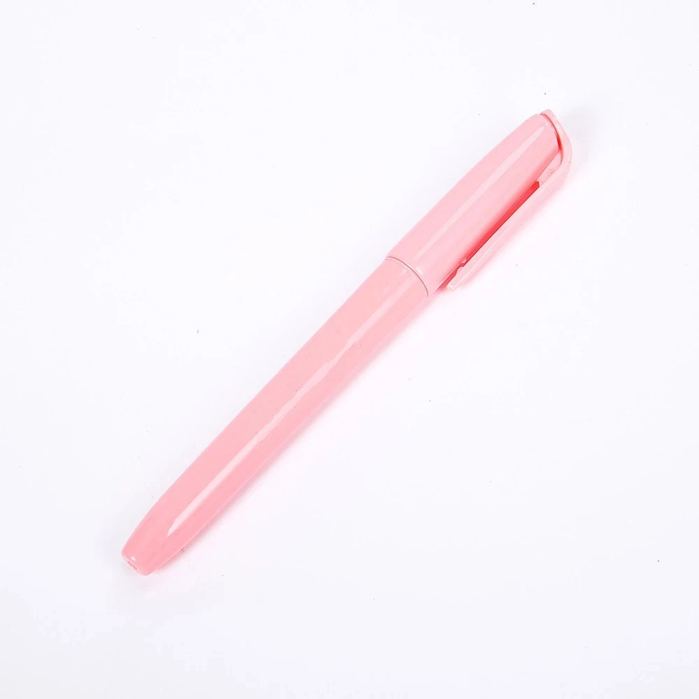 Liquid Fluorescent Brightly Colored Permanent Highlighter Pen