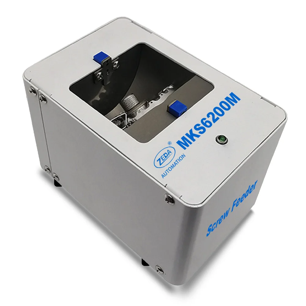 Zeda MKS6200M M0.8-M2.0 container 75ml industrial factory assembly line use no-guide-rail feeder robot auto screwing machine