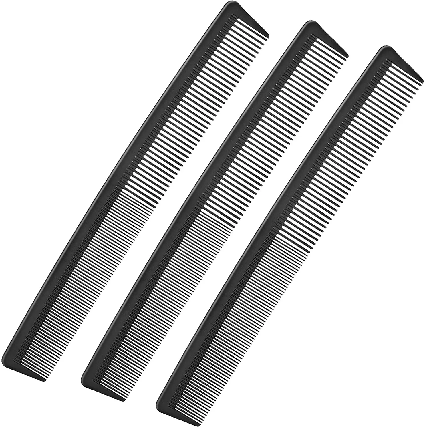 Professional Salon Hot Carbon Barber Fine Tooth Hair Hairdressing Styling Combs