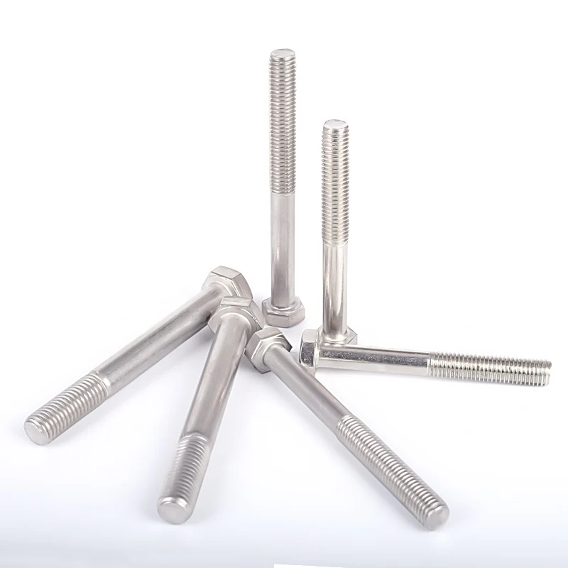 Direct Sale Price DIN 931 Hex Bolt A2 A4 Stainless Steel Hex Head Bolts