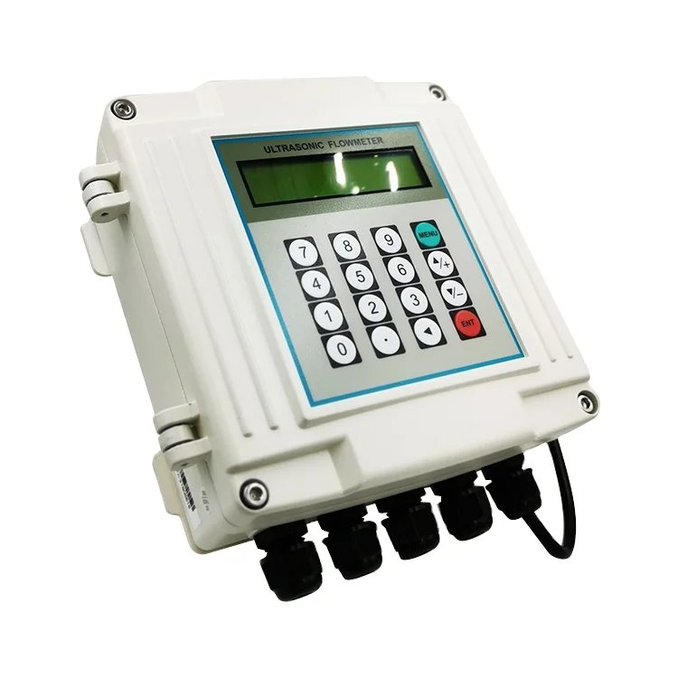 China Professional Manufacture Non Contact 32m/s Portable Jacketed Ultrasonic Water Flow Meter