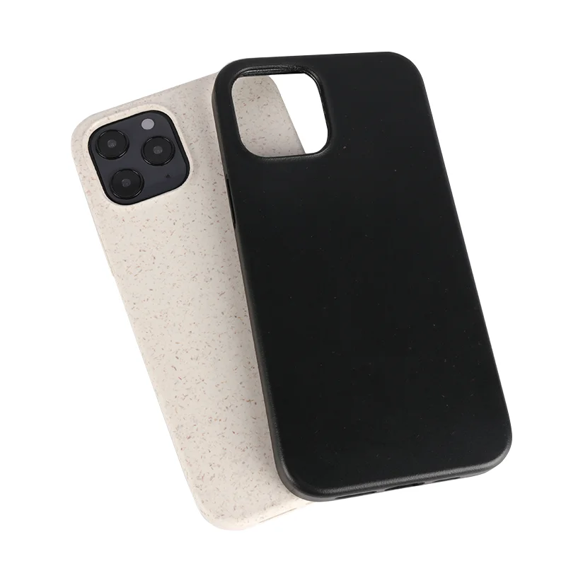 3D Knight Compostable Wheat Straw Degradable Shock Eco Friendly Recycled Phone Case Soft For iPhone 12 Mobile Phone Case Cover
