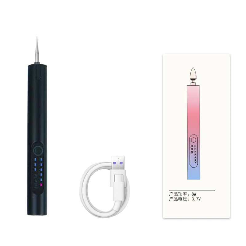 High quality USB Charging Engraving Pen Electric DIY Rotating Polishing Tool Cordless Engraving Pen