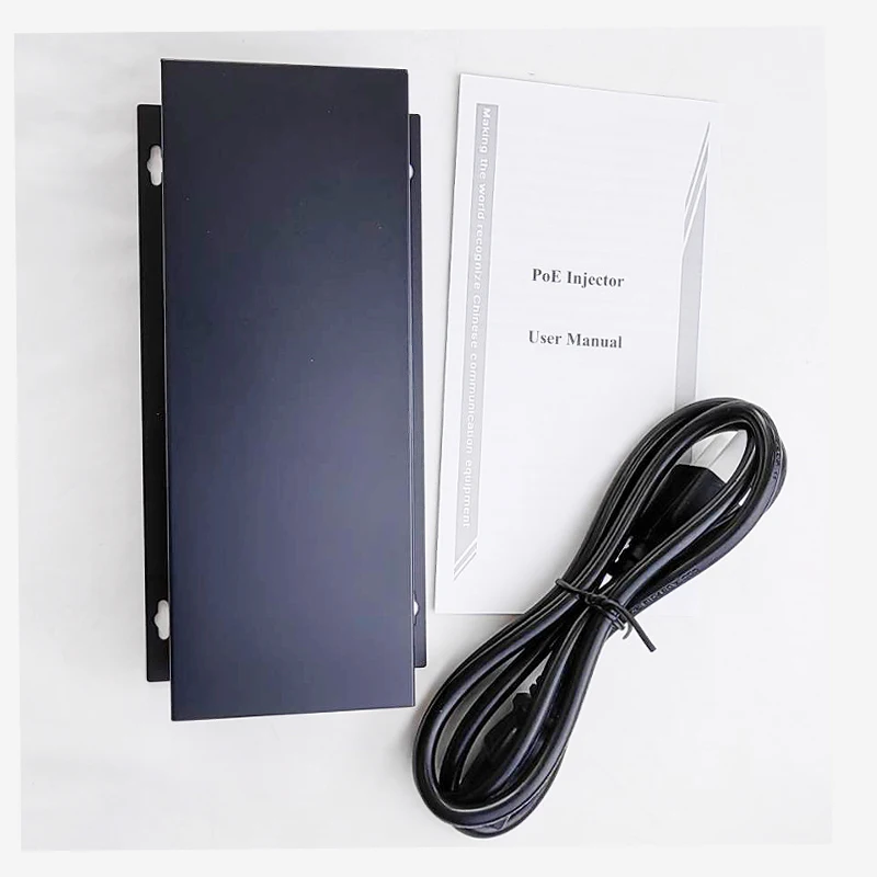 Made in China 10GB 60w PoE Injector 10000Mbps for CCTV cameras