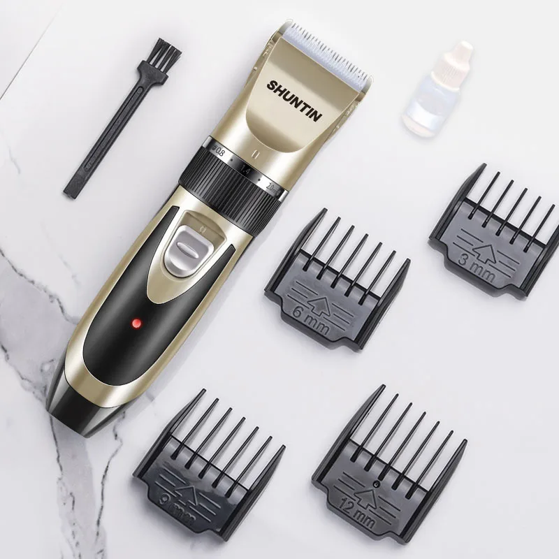 
Professional Rechargeable Electric Barber Cordless Hair Trimmer hair clipper oem free sample 