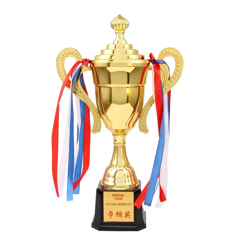Custom trophy metal competition new wholesale holder gold plated   logo medal and trophy world globe metal trophy