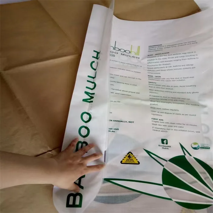 50kg urea fertilizer packaging bags bopp film laminated plastic pp sacks packing 25kg for sale