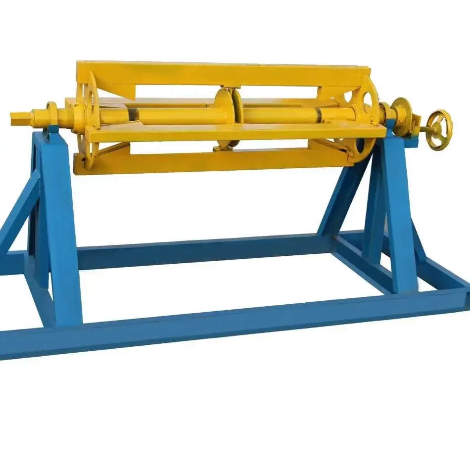 Manual Uncoiler Machine Decoiler Material Machine