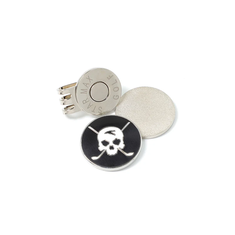 Hot Sale Metal Magnet Clip Custom Luxury Golf Ball Marker Hat Clip