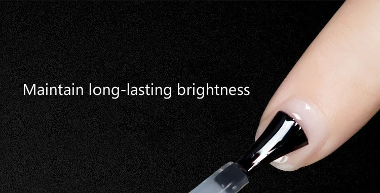 Goood Quality last 30days 15ml Base cheap gel polish no wipe Top coat gel polish