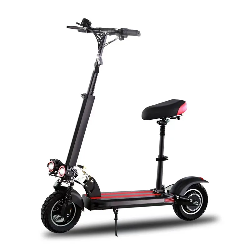 Fast delivery from china warehouse CH10-2 Adult folding electric scooter 500W with APP 48V Escooter e scooters