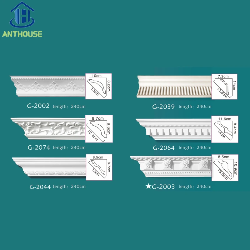 Высококачественная декоративная отделка двери, молдинг, внутреннее украшение, гибкая корона, молдинг, карниз, молдинг для настенного угла