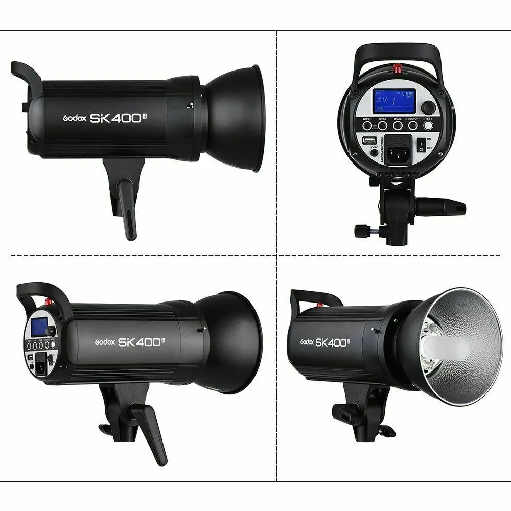  Godox SK400II 400Ws аксессуары для фотостудии Flash Strobe Light Встроенная беспроводная система X 2 4G GN65 креативной