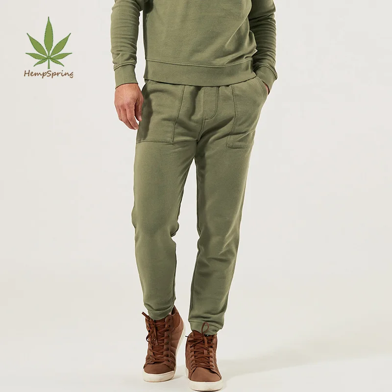 organic sweatpants male Men jogger sweatpants cotton fleece sweatp  Organic cotton sweater pants for men fitness sweatpants