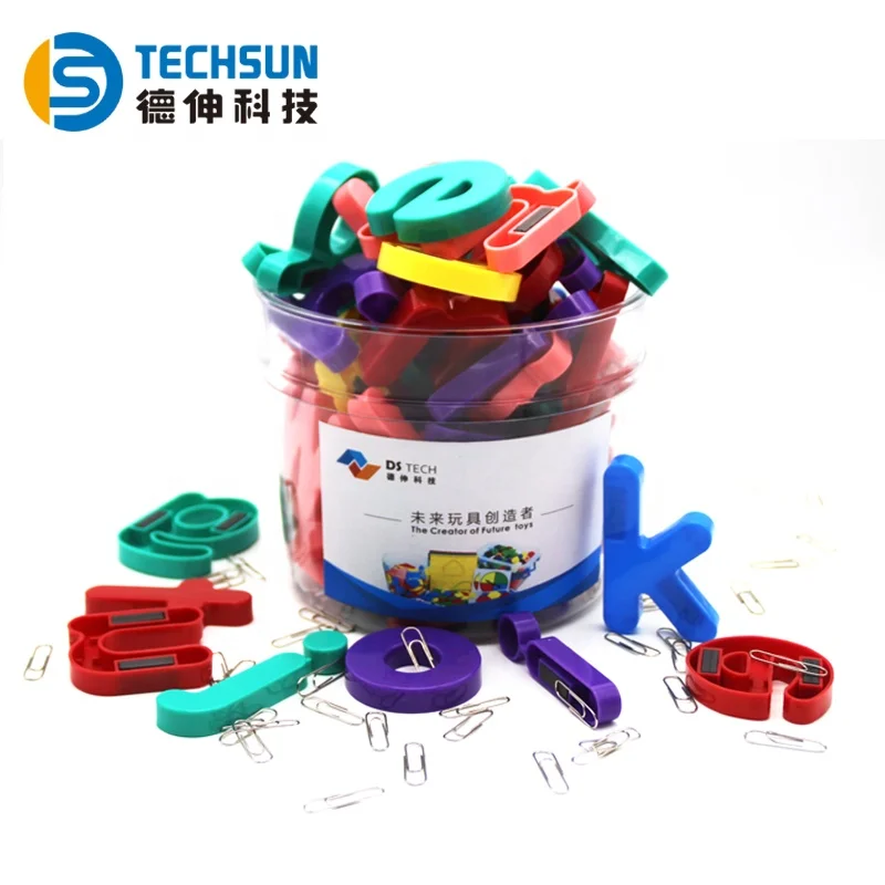 Educational toys of magnetic alphabet letters, magnetic lowercase letters, plastic magnetic letters for kids