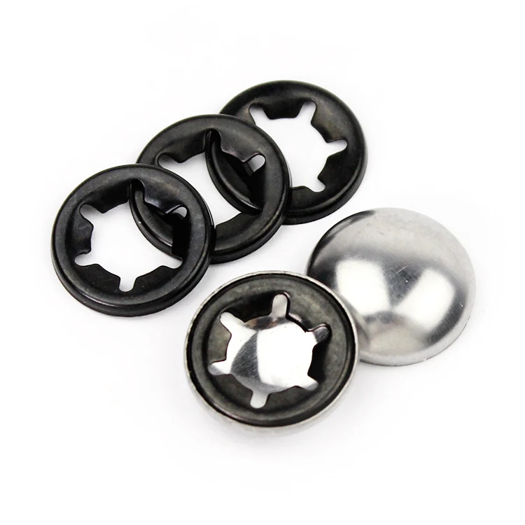 High Precision star lock washers push on fasteners 1.5mm up to 25mm shaft diameter capped star lock washer