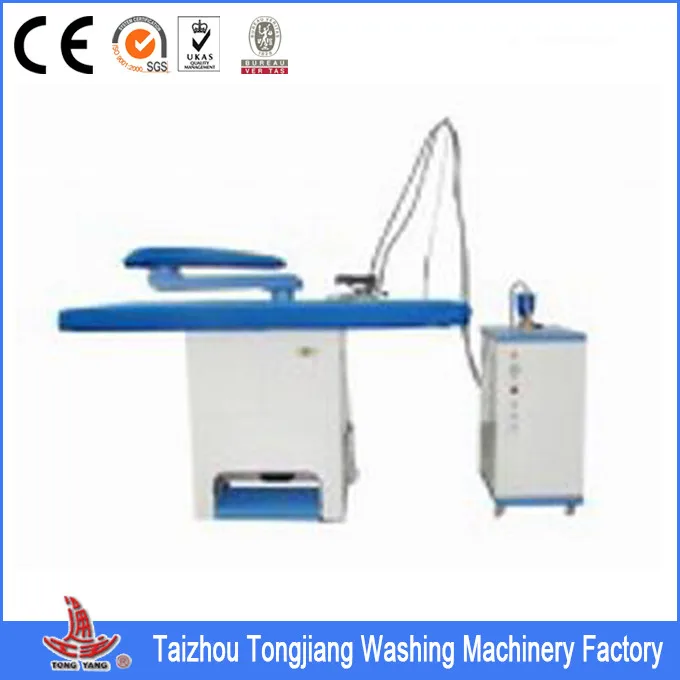 Бывшая в употреблении вакуумная гладильная платформа/отделочное оборудование