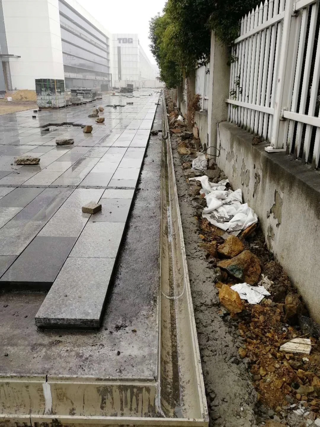 New arrival rain drain floor drain gutter system  polymer concrete channel for driveway