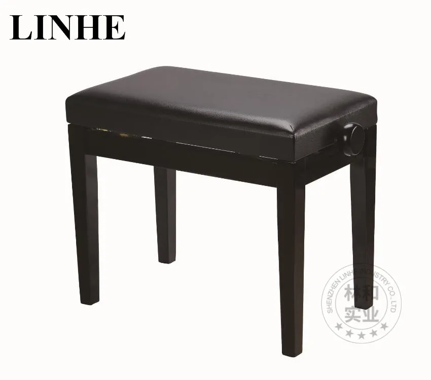 
Amazon Hot Sell Stable Adjustable Modern Leather Cushion Piano Bench Piano stool 
