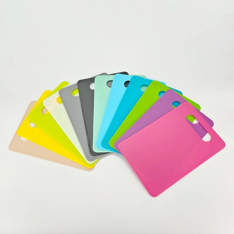 Hot Sale Plastic Cutting Board Kitchen Pp Plastic Chopping Board For Cheese Fruits Vegetables Cooking