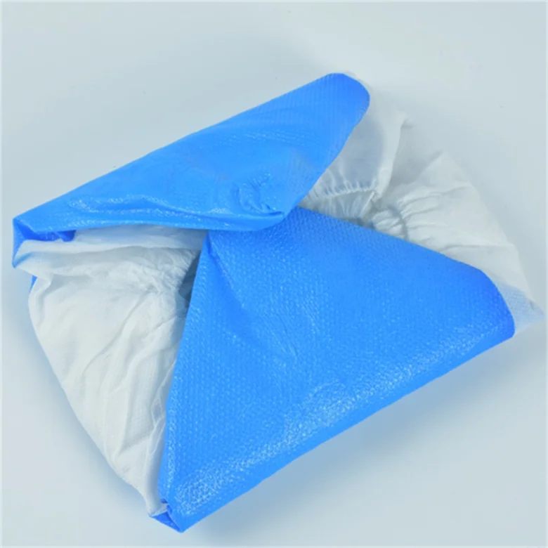Good Quality Customized Non Woven Non Slip Shoe Covers Medical Disposable PP+CPE Shoe Covers
