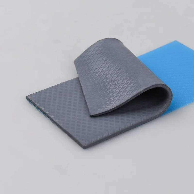 Good flexibility electrical Insulation Conductive cooling thermal conductivity led thermal pad for laptop thermal isolate pad