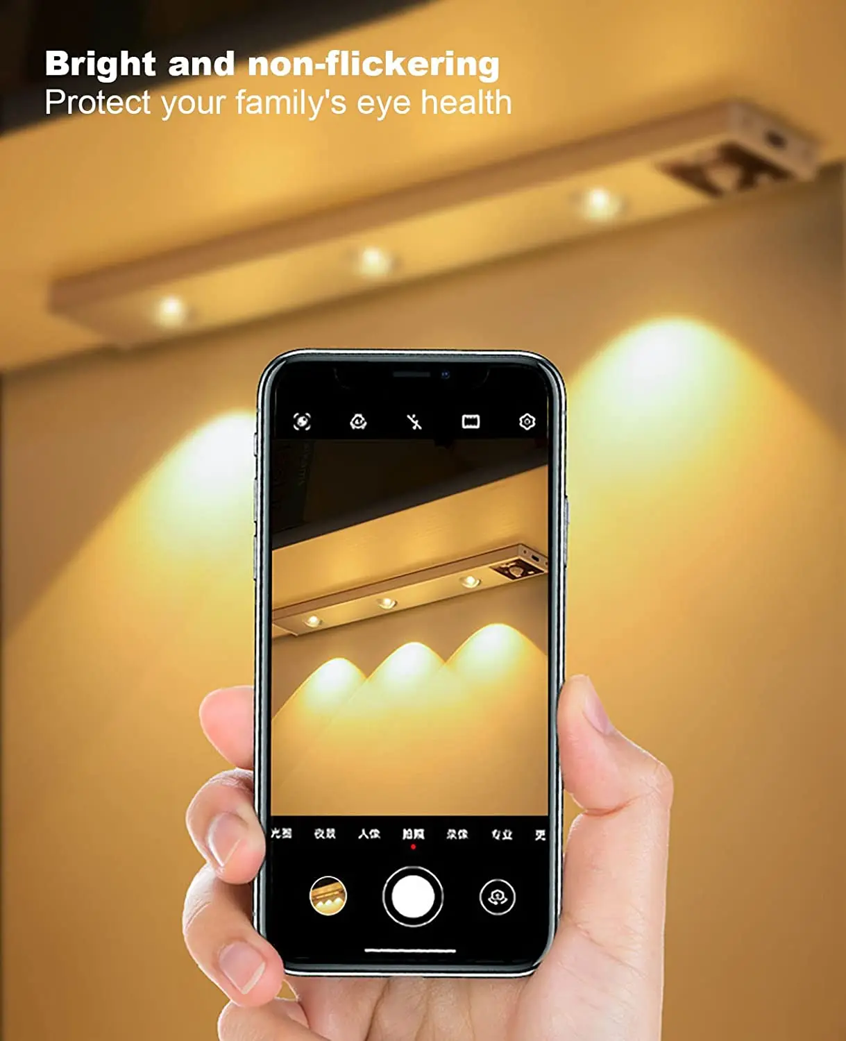 LED Motion detector Sensor Light Bar wireless rechargeable under wardrobe shelf drawer counter cabinet LED lighting for kitchen