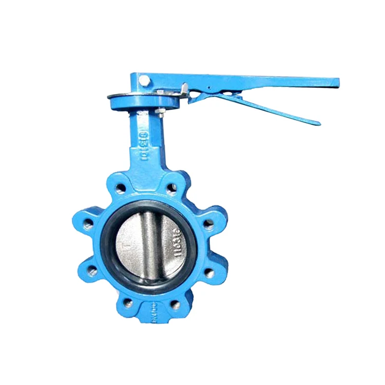 00:00 00:19  View larger image  Share LT Cast ductile iron wafer lug type butterfly valve with hand lever