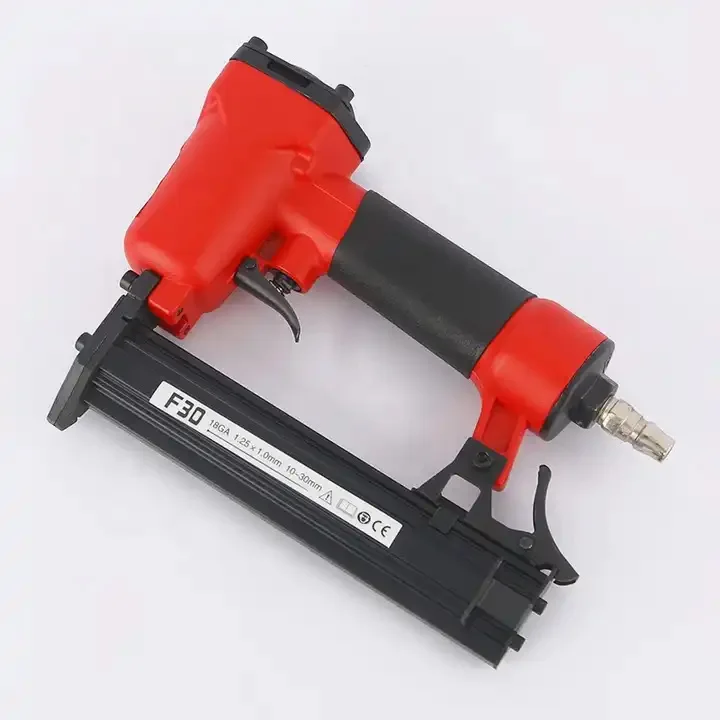 Heavy Duty Steel Wood Sale Carpentry Concrete Staple Gun Pin Framing Brad Stapler Gun Narrow Crown air Pneumatic Stapler
