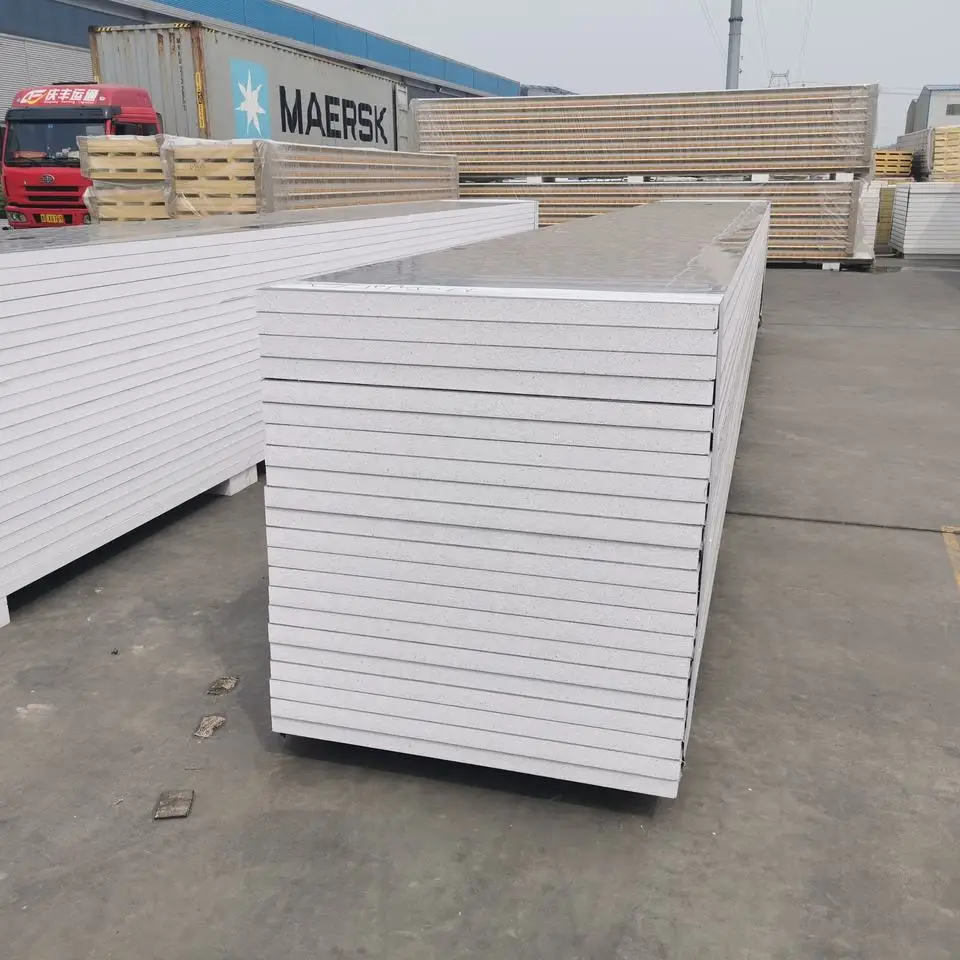 panel sandwich 30mm precio pu sandwich panel industrial applications for partition wall