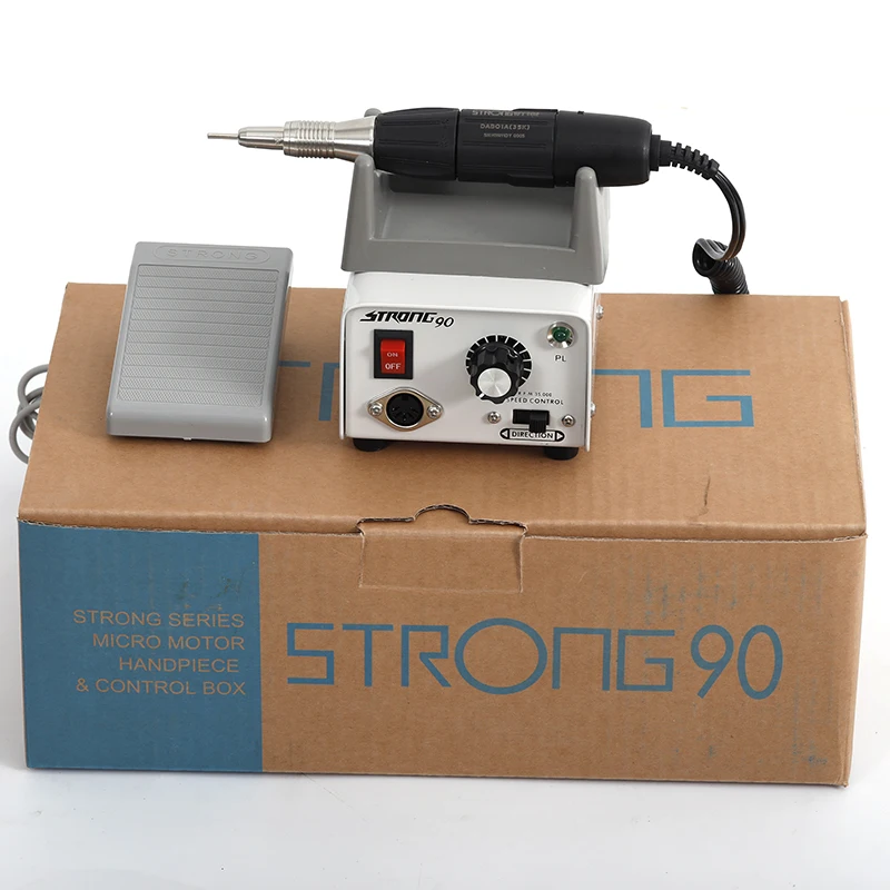 strong 90 drilling machines brushless micromotor 90 handpiece 102 dent lab