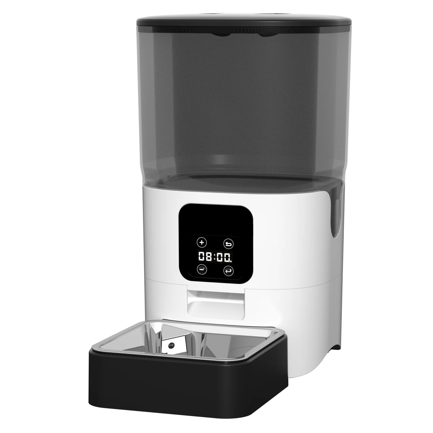 Hot Sale Automatic Cat Dog Pet Food Feeder Button Timed 3L Capacity Quantitative Food Output Smart Pet Feeder