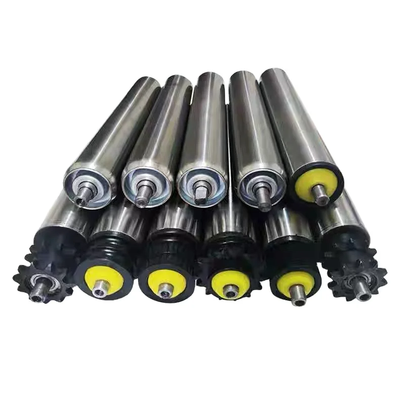 HAIDI Free customization  conveyor roller conveyor roller part rubber rollers