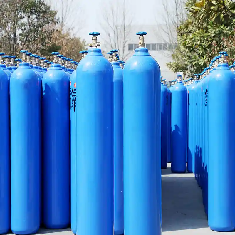 High quality 20L 40L 50L High pressure gas bottle Oxygen/helium/nitrogen/carbon dioxide air bottle price