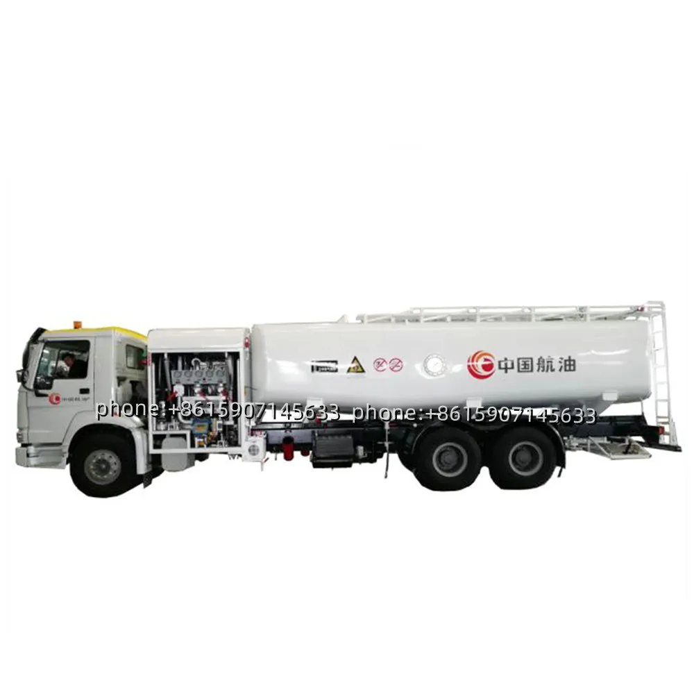 Hot Sell JIEFANG 25 CBM Fuel Jet A1 Bowser Truck Low Price Aviation Refuel tank