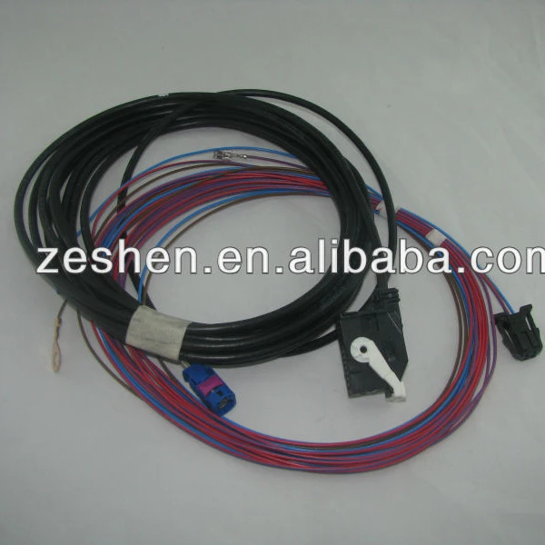 Оригинальный кабель камеры заднего вида OEM V W RGB для Golf Jetta MK5 6 VI Tiguan Passat B7 RNS510 RCD510 чешская республика
