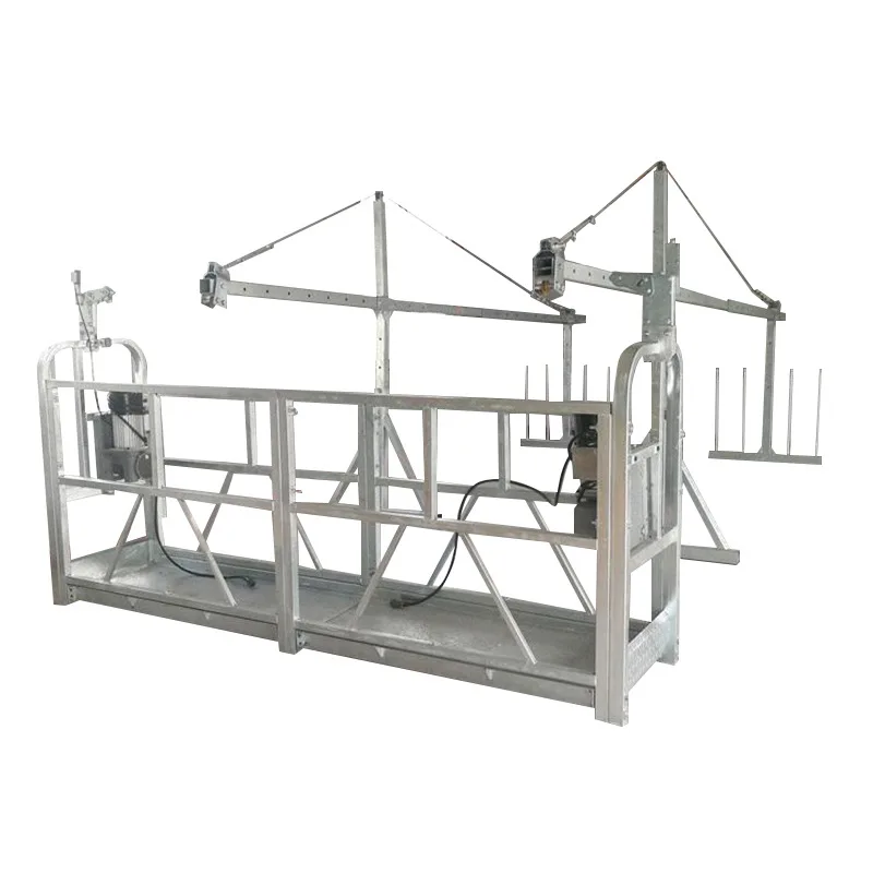 Wholesale new design zlp 630 zlp 800 zlp1000 electric suspended platform   hanging cradle for construction building painting